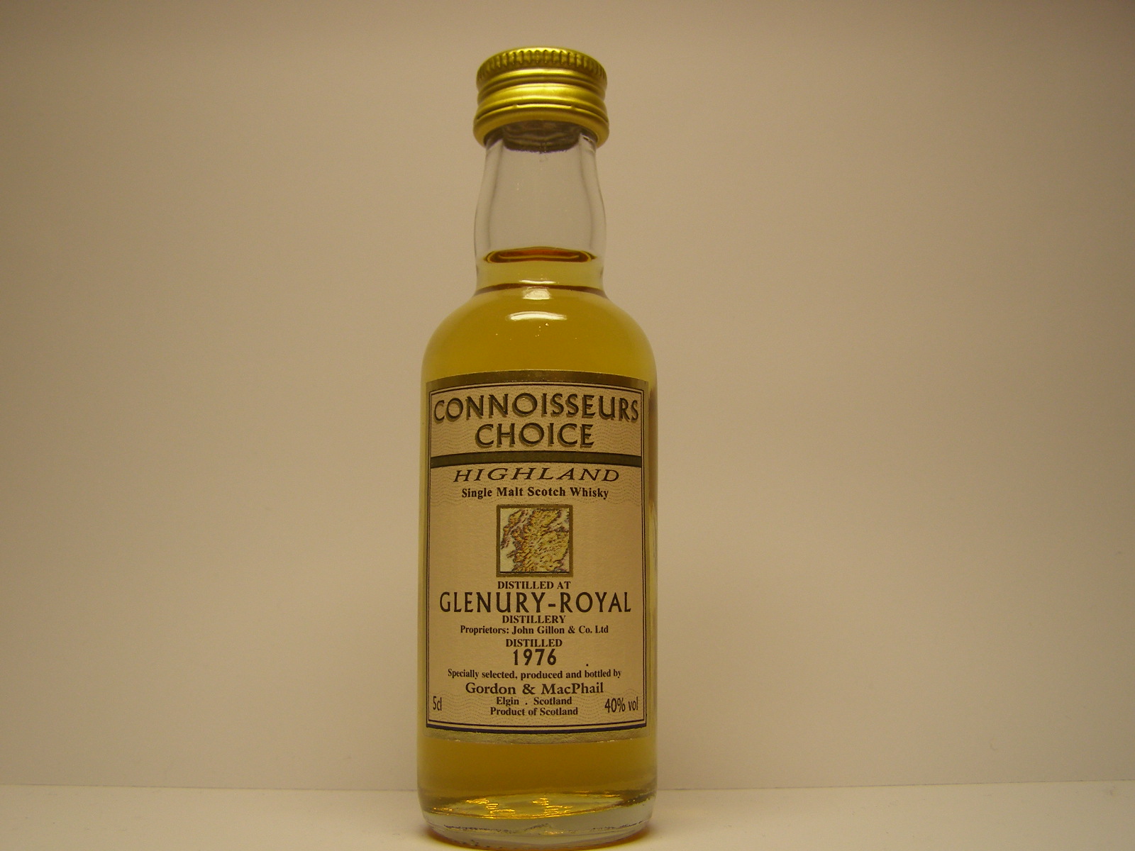 HSMSW 1976 "Connoisseurs Choice" 5cl 40%vol